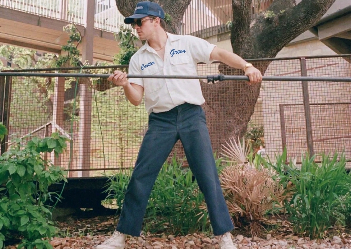 An example of window cleaning work