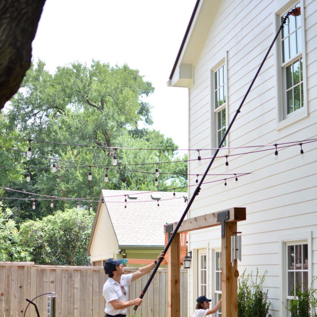 House washing by Green Window Services